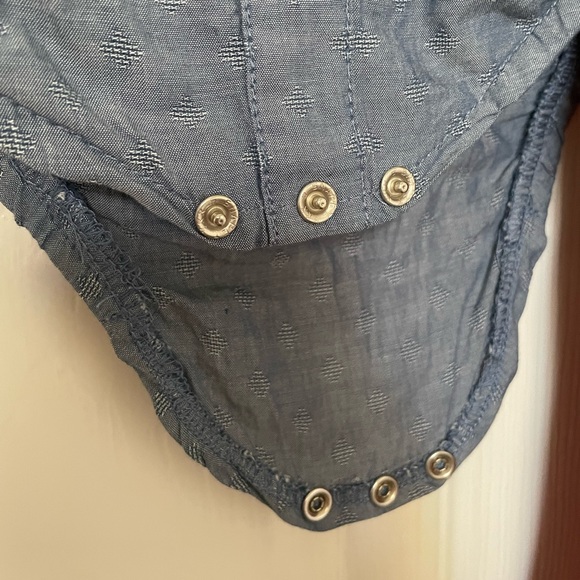 NEW Cat & Jack suspender pant and button up shirt outfit size 12 mths - Picture 6 of 8